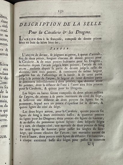 [Militaria]. [Costume]. REGULATION ARRÊTÉ...