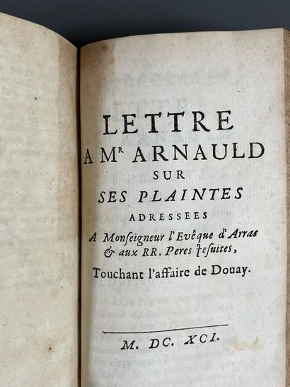 [Jansenism]. [TOURNÉLY (Honoré)]. Secrets...