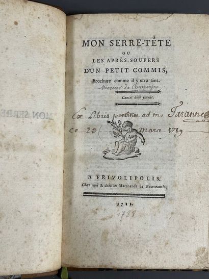 [Gaudriole]. [MERCIER DE COMPIÈGNE (Claude-François-Xavier)]....
