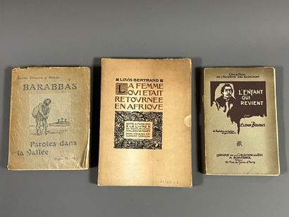 STEINLEN. DESCAVES (Lucien). Barabbas. Words...