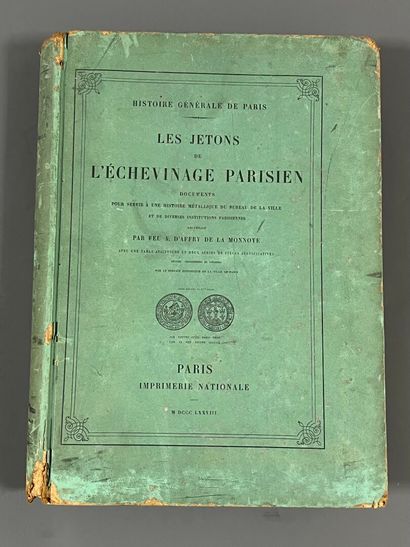 [Paris]. AFFRY DE LA MONNOYE (Alfred d')....