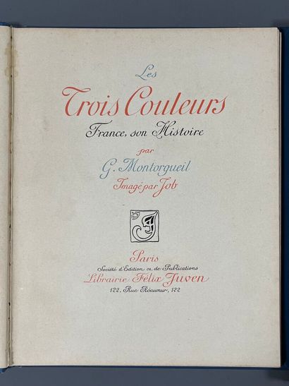 JOB. MONTORGUEIL (G.). Louis XI. Paris, Combet,...