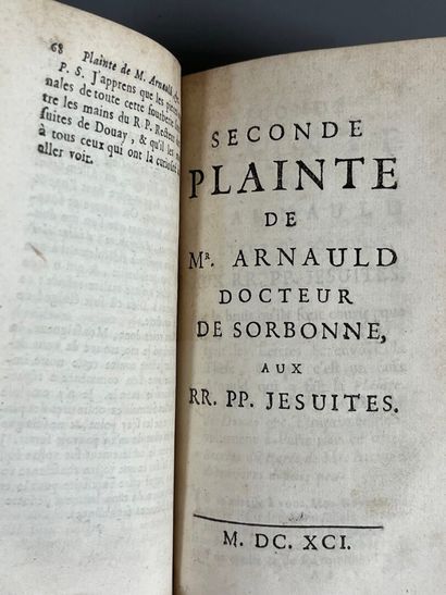 [Jansenism]. [TOURNÉLY (Honoré)]. Secrets...