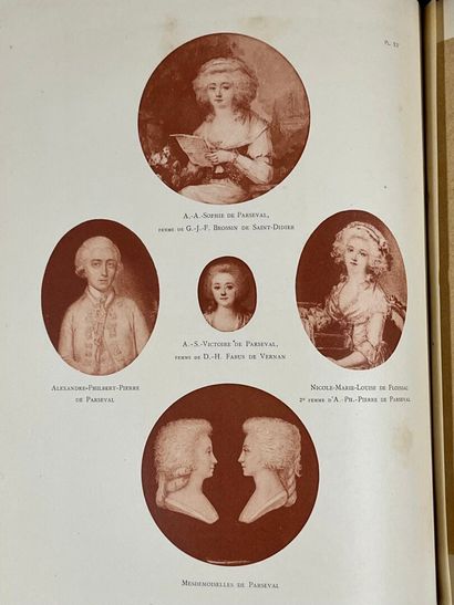 [Genealogy]. [PARSEVAL (Frédéric Ferdinand...