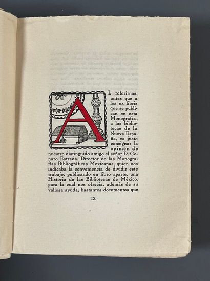 [Bookplates. Bibliophily]. [Mexico]. TEIXIDOR...