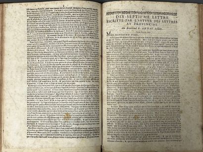 [PASCAL (Blaise)]. [Les Provinciales ou les...