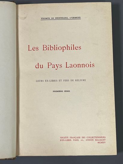 [Bookplates. Bibliophily]. [Laons]. HENNEZEL...