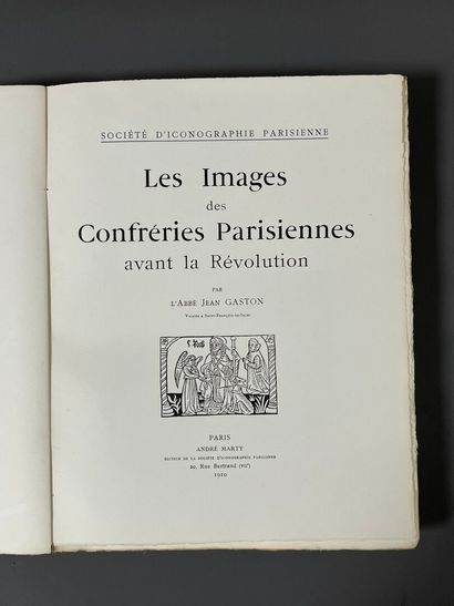 [Engraving]. GASTON (Jean). Les images des...