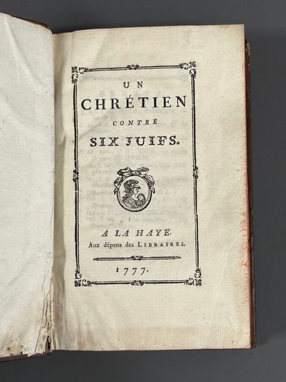 [VOLTAIRE]. A Christian against six Jews....