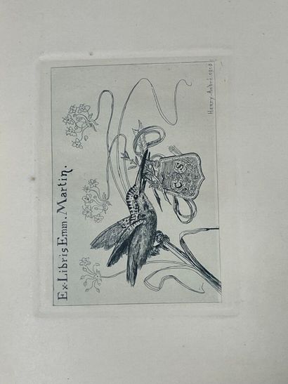 [Bookplates. Bibliophily]. WIGGISHOFF (J.-C.)....
