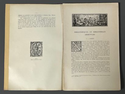 [Bookplates. Bibliophily]. [Ardennes]. GUELLIOT...