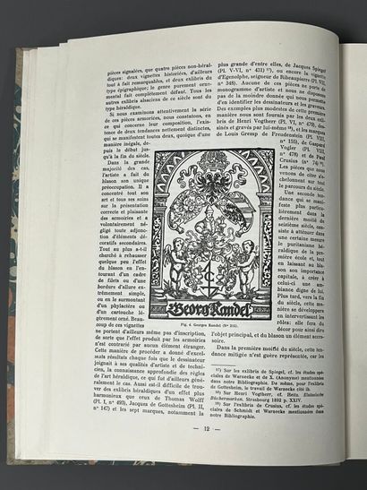 [Bookplates. Bibliophily]. [Alsace]. MOEDER...