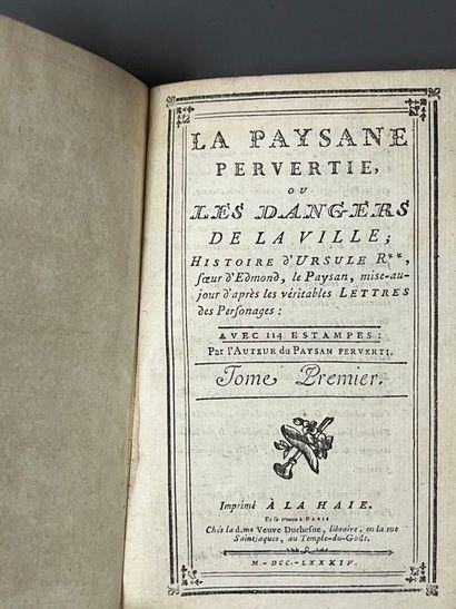 RÉTIF DE LA BRETONNE (Nicolas Edme). Le paysan...
