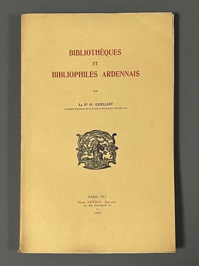 [Bookplates. Bibliophily]. [Ardennes]. GUELLIOT...