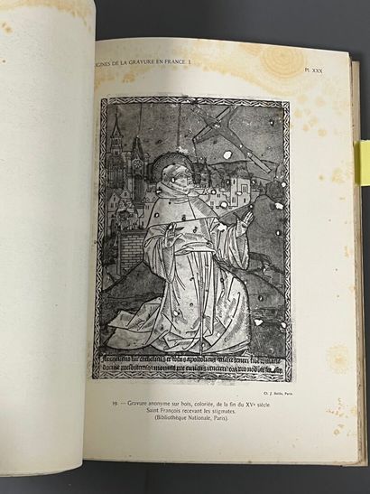 BLUM (André). The origins of engraving in...
