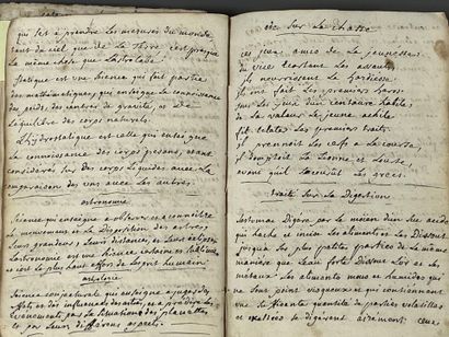 [Manuscript]. [Militaria]. [RIBAINS (Louis...