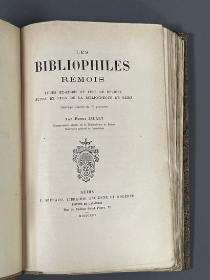 [Bookplates. Bibliophily]. [Reims]. JADART...