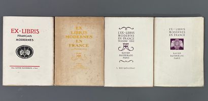 [Bookplates. Bibliophily]. HAVERMANS (Xavier,...