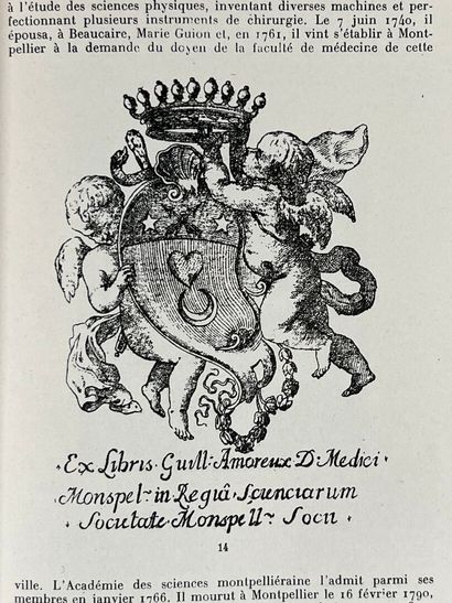 [Bookplates. Bibliophily]. OLIVIER (Eugène),...