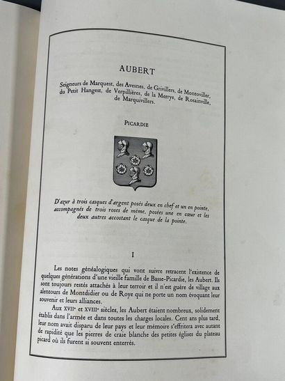 [Genealogy]. RIBES (Jean de). Genealogy of...