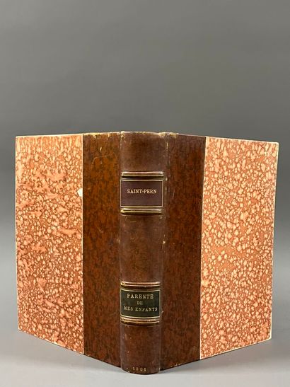 [Genealogy]. SAINT-PERN (René-Marie-Antonin...