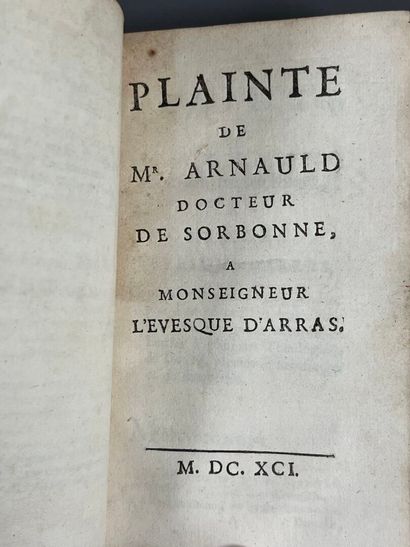 [Jansenism]. [TOURNÉLY (Honoré)]. Secrets...