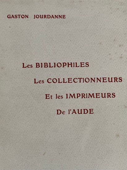 [Bookplates. Bibliophily]. [Aude]. JOURDANNE...