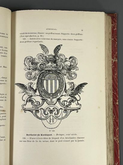 [Bookplates. Bibliophily]. QUANTIN (Léon)....