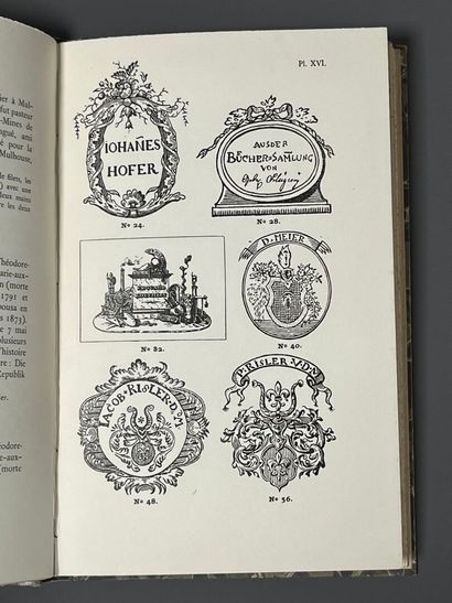 [Bookplates. Bibliophily]. [Mulhouse]. MOEDER...