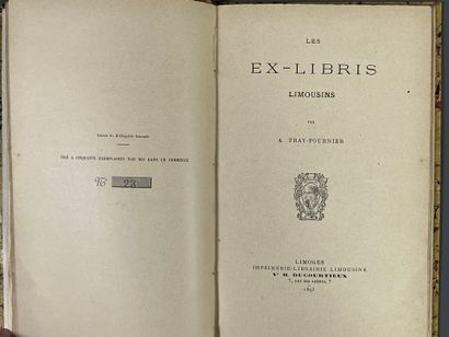 [Bookplates. Bibliophily]. [Limousin]. FRAY-FOURNIER...