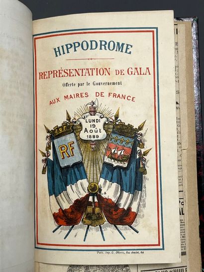 [Exposition Universelle]. [1889]. Banquet...