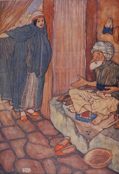 DULAC. CONTES DES MILLE ET UNE NUITS. Adaptés...