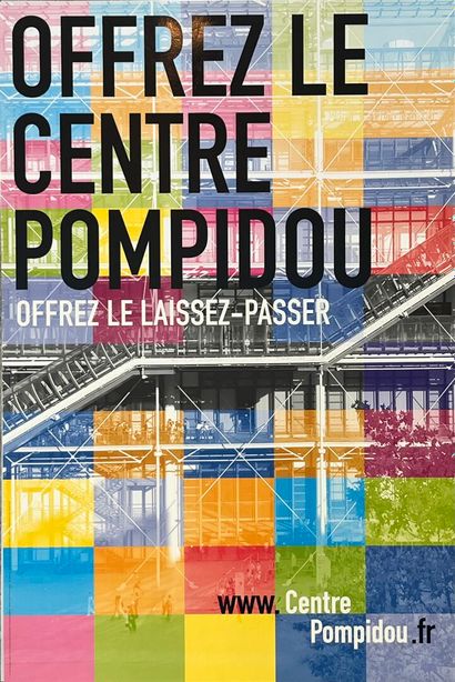 [Centre Georges Pompidou]. LOT de 20 affiches...