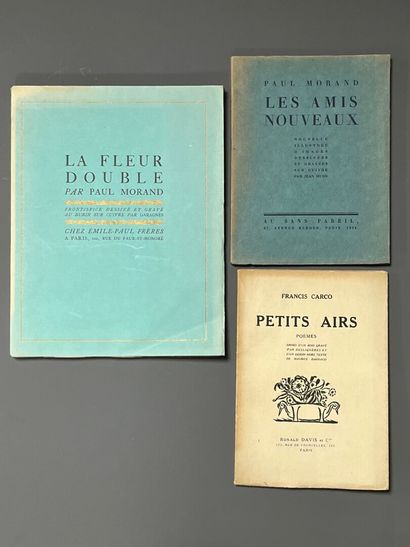 HUGO. MORAND (Paul). Les amis nouveaux. Nouvelle...