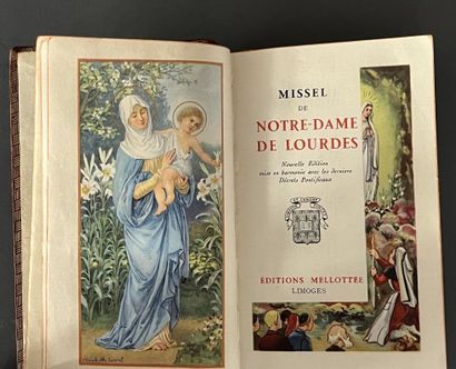 [Religion]. Petit LOT de missels et images...