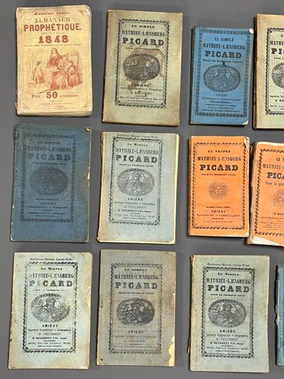 [Picardie]. [Amiens]. [Almanach]. [Astrologie]....