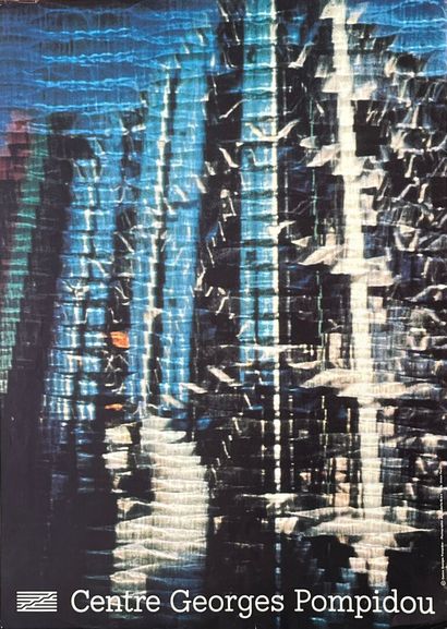 [Centre Georges Pompidou]. LOT de 20 affiches...