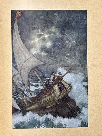 RHUNE (Michel) & DULAC (Edmond). L'île enchantée....