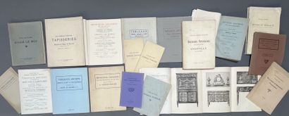 [Collections]. [Catalogues]. LOT de catalogue...