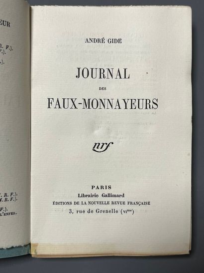 [Littérature]. Ensemble de 5 volumes brochés...