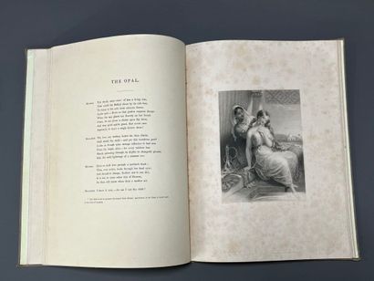 L'écrin recueil de douze gravures anglaises,...