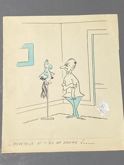 Michel FERAL dit RAFLE (né en 1924)
- Repete-le...