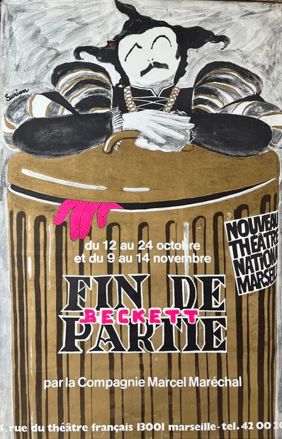 [Théâtre]. LOT de 12 affiches comprenant...