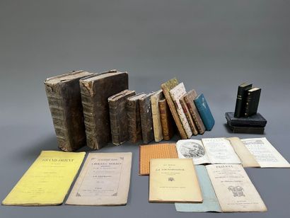 [Manette]. [Religion]. [Varia]. LOT de livres...