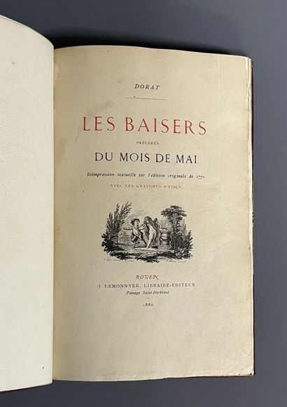 DORAT. Les baisers. Précédés du Mois de mai....