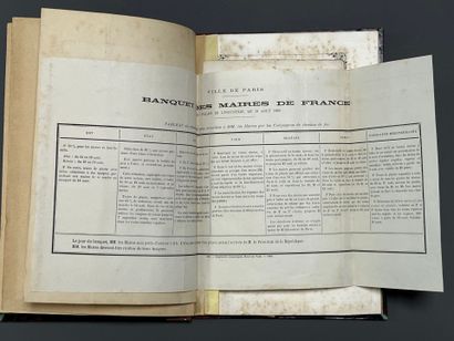 [Exposition Universelle]. [1889]. Banquet...