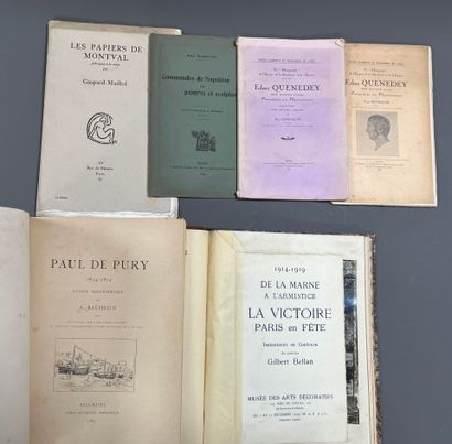 [Beaux-arts]. LOT de livres reliés et brochés...