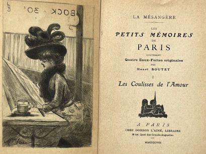 BOUTET. LA MÉSANGÈRE (Pierre de). Petits...