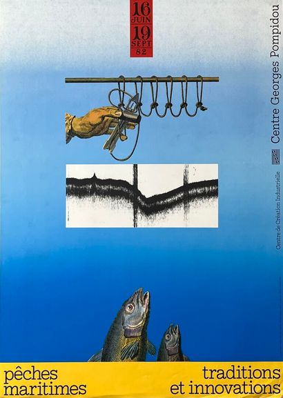 [Centre Georges Pompidou]. LOT de 20 affiches...