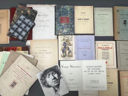 [Beaux-arts]. LOT de livres reliés et brochés...